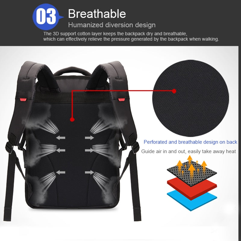 Waterproof Laptop Backpack 29L